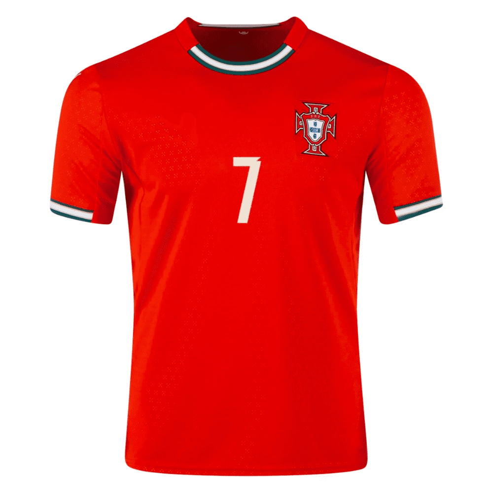 Portugal Ronaldo #7 Home Jersey 2024 - Image 9