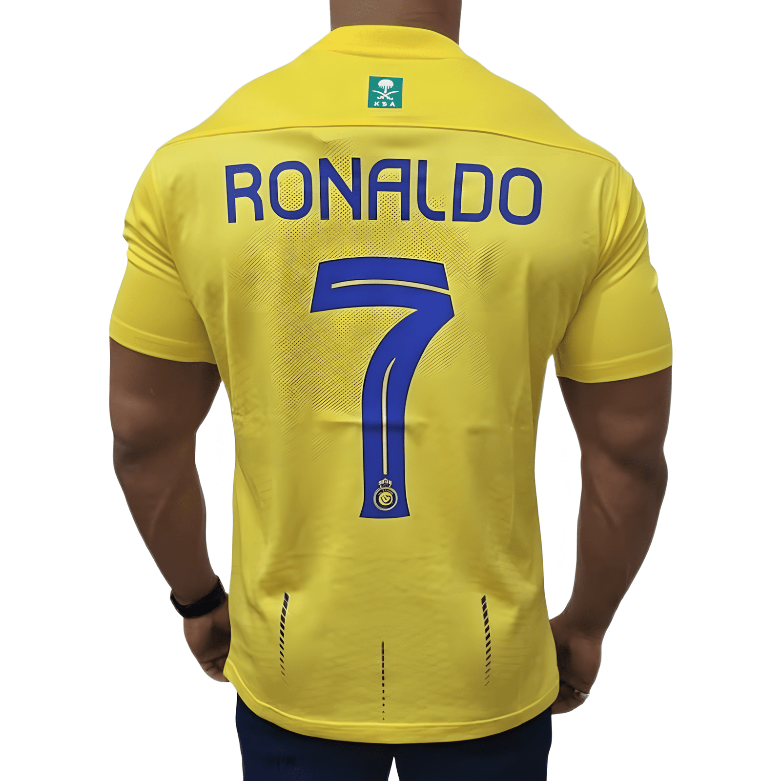 Al Nassr Ronaldo #7 Home Jersey 2024/25 - Image 8