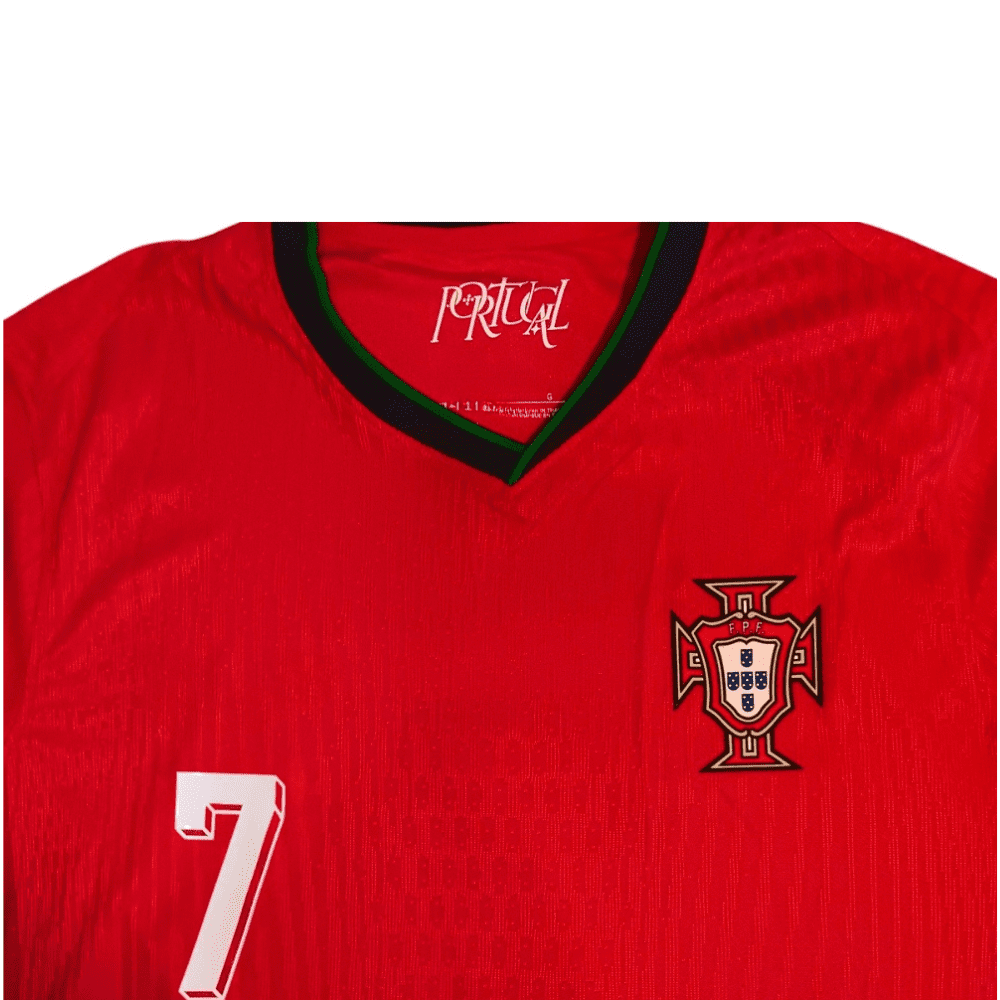 Portugal Ronaldo #7 Home Jersey 2025 - Image 3