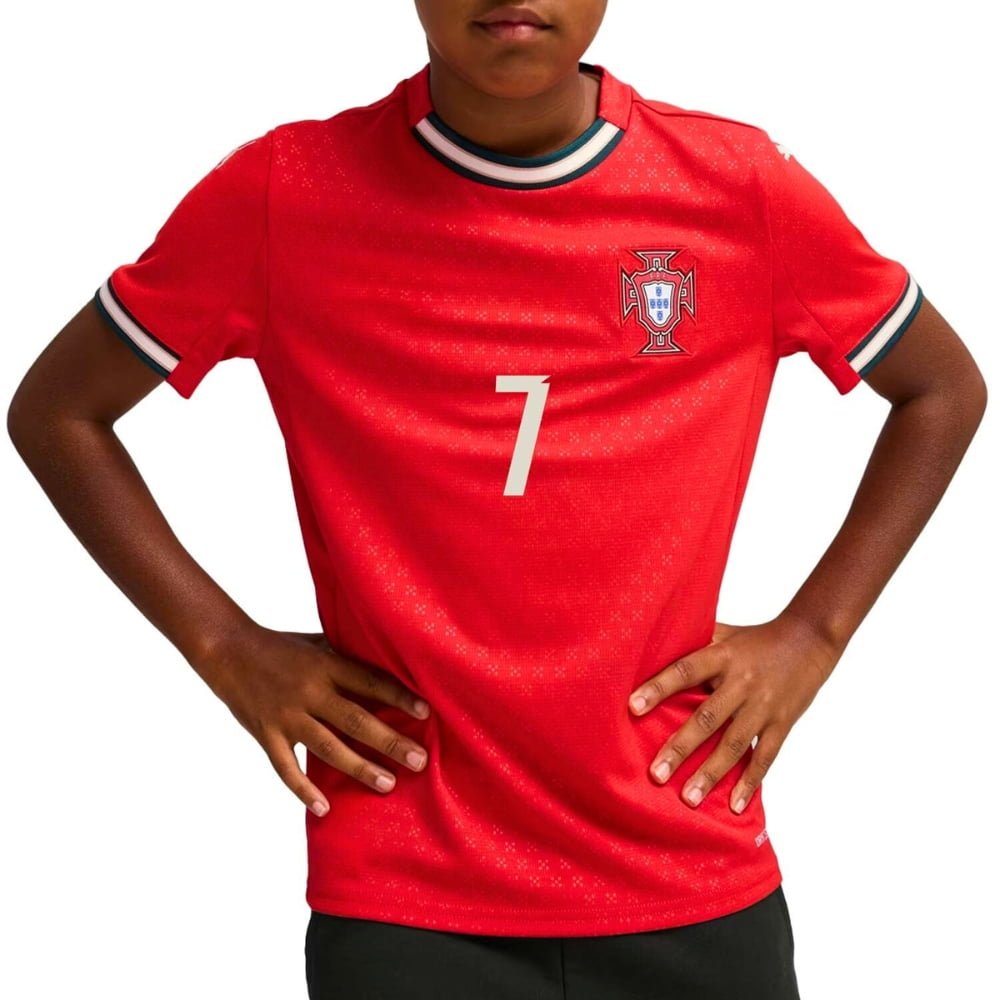 Portugal Ronaldo #7 Home Jersey 2024 - Image 2