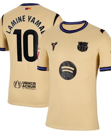 Barcelona Lamine Yamal #10 Away Jersey 2025/26