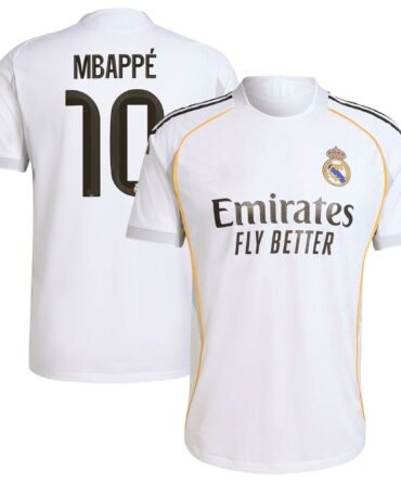 Real Madrid Mbappe #10 Home Jersey 2024/25