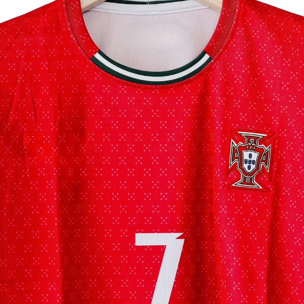 Portugal Ronaldo #7 Home Jersey 2024 - Image 6