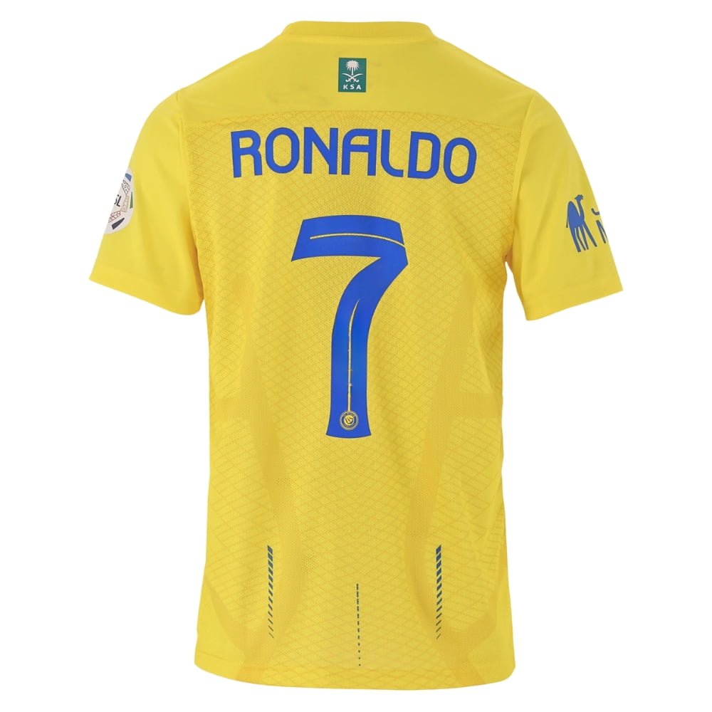 Al Nassr Ronaldo #7 Home Jersey 2024/25 - Image 12