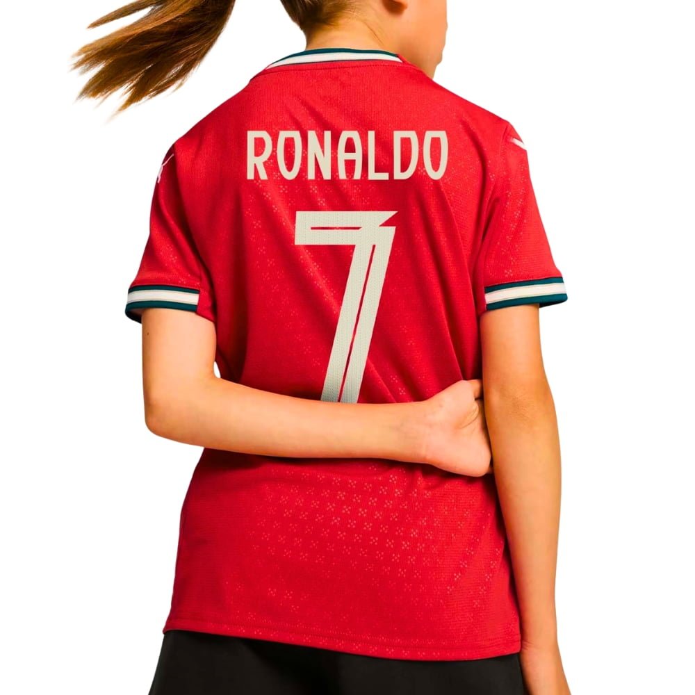 Portugal Ronaldo #7 Home Jersey 2024 - Image 8