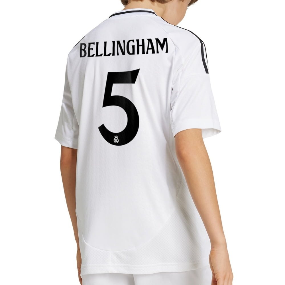 Real Madrid Bellingham #5 Home Jersey 2023/24 - Image 7