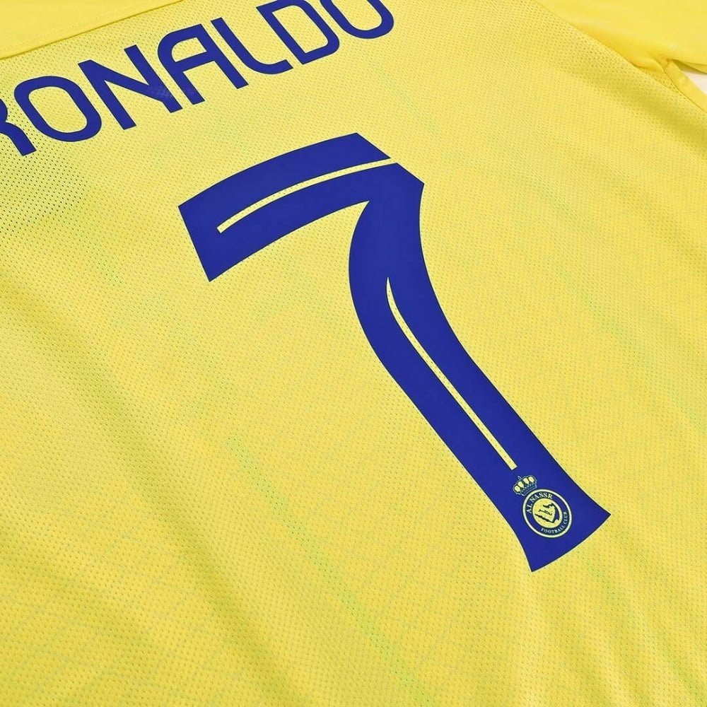 Al Nassr Ronaldo #7 Home Jersey 2024/25 - Image 9