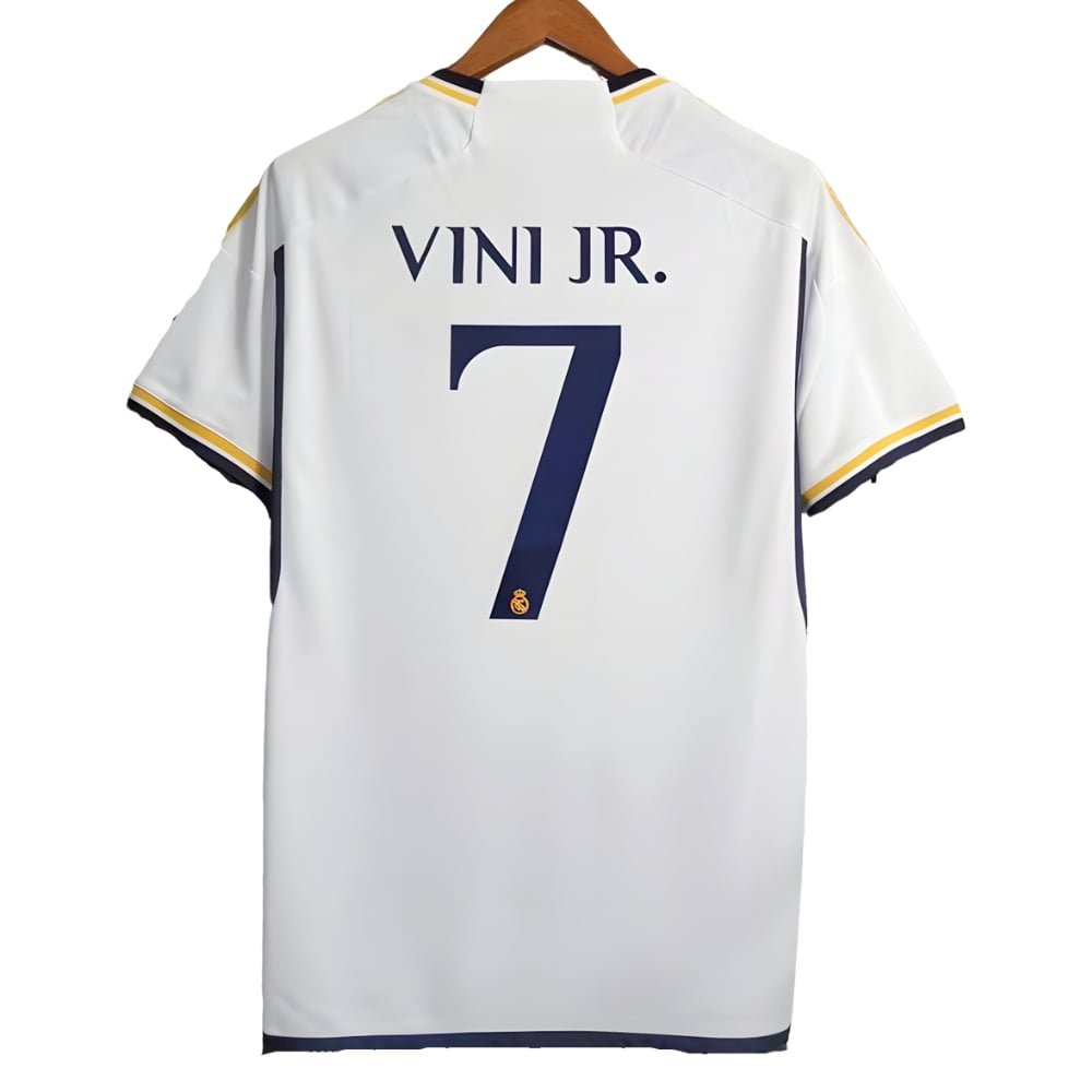Vinicius Jr #7 Real Madrid Home Soccer Jersey - Image 4