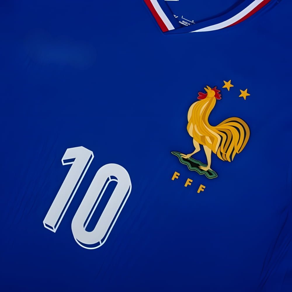 France Mbappe #10 Home Jersey 2024 - Image 6