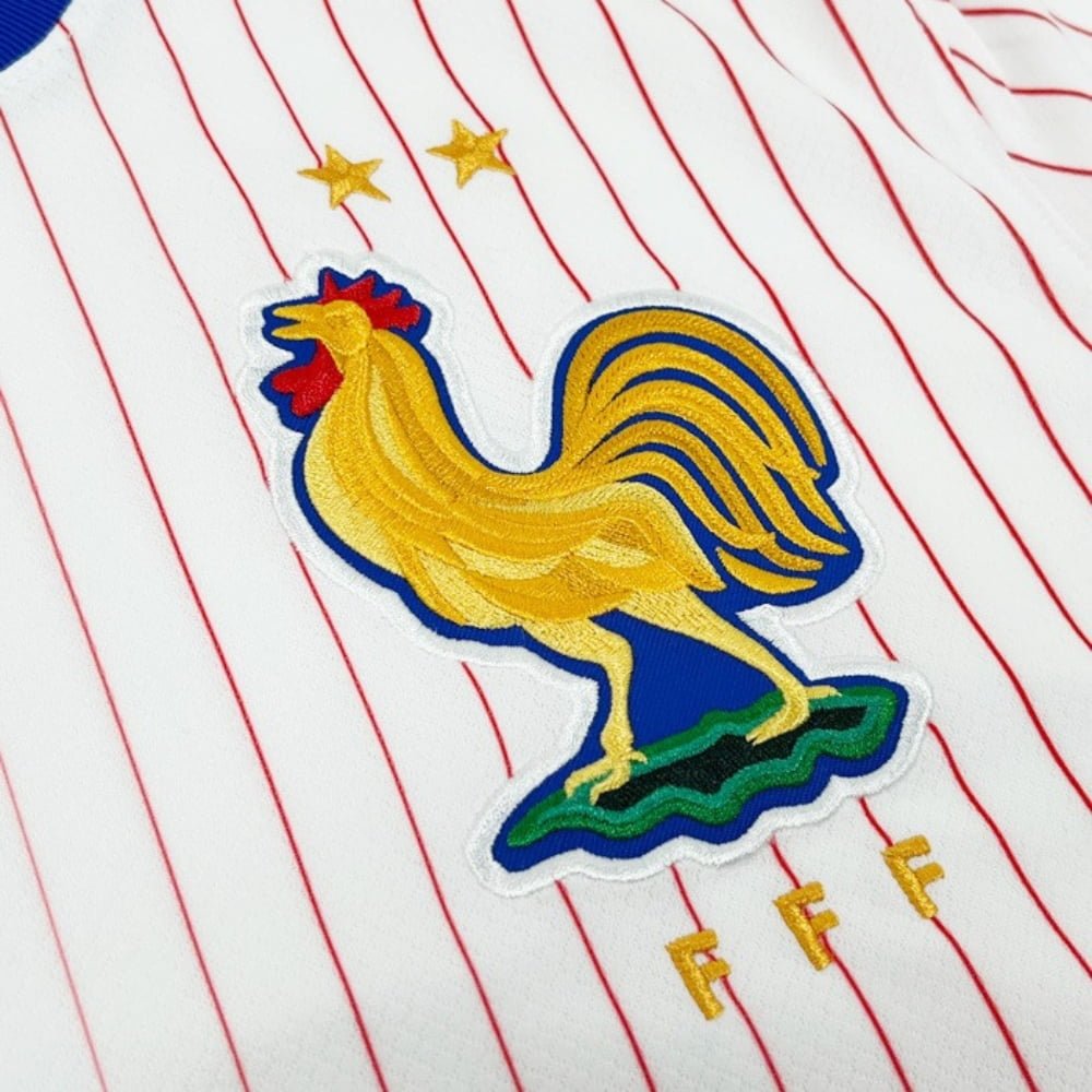 France Mbappe #10 Away Jersey 2024 - Image 4