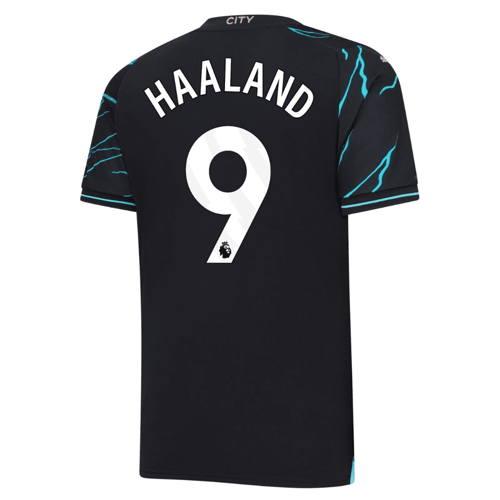 Manchester City Haaland #9 Third Jersey 2024/25 - Image 7