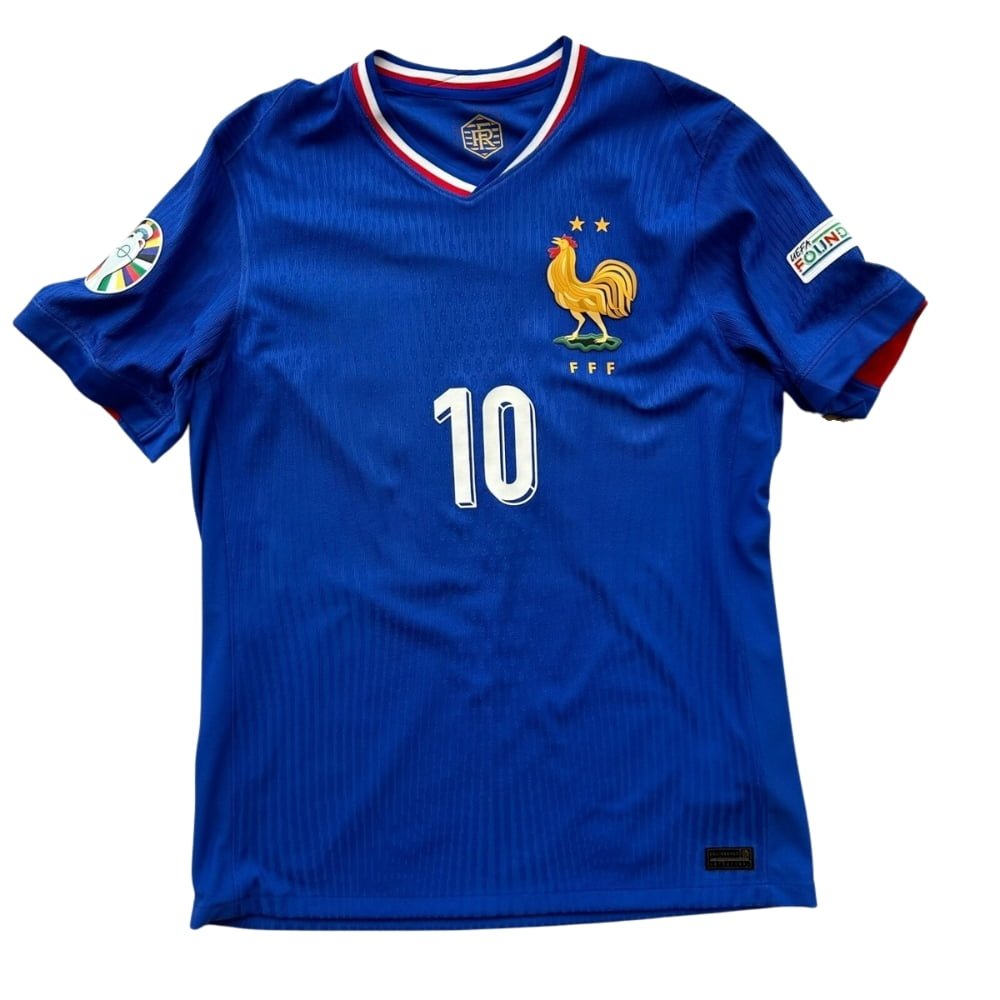 France Mbappe #10 Home Jersey 2024 - Image 3