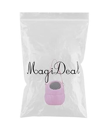 VMS Small Pet Carrier Pouch, Pink, 17 x 14 cm
