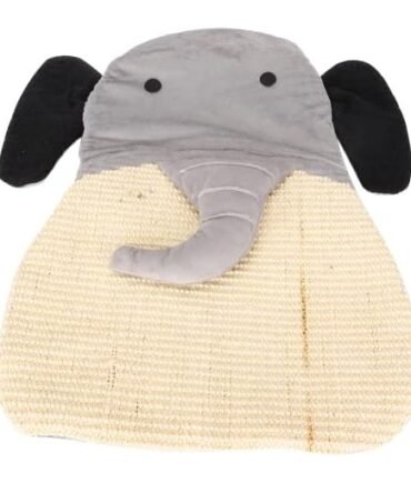 Haowecib Elephant Sisal Cat Scratch Board