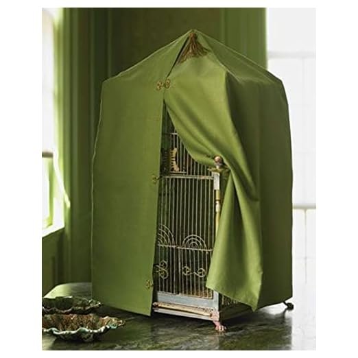 Birds' Park Winter Bird Cage Cover, 26 x 20 x 36 in