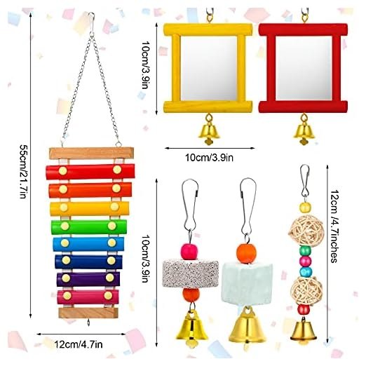 Sumind Chicken Enrichment Toy Set, 6-Piece - Image 2