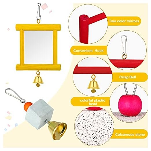 Sumind Chicken Enrichment Toy Set, 6-Piece - Image 4